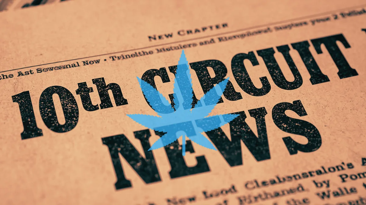 10th Circuit Cannabis News headline featuring a psychological marijuana leaf.