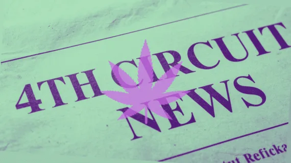 4th Circuit Cannabis News headline featuring a psychological marijuana leaf.